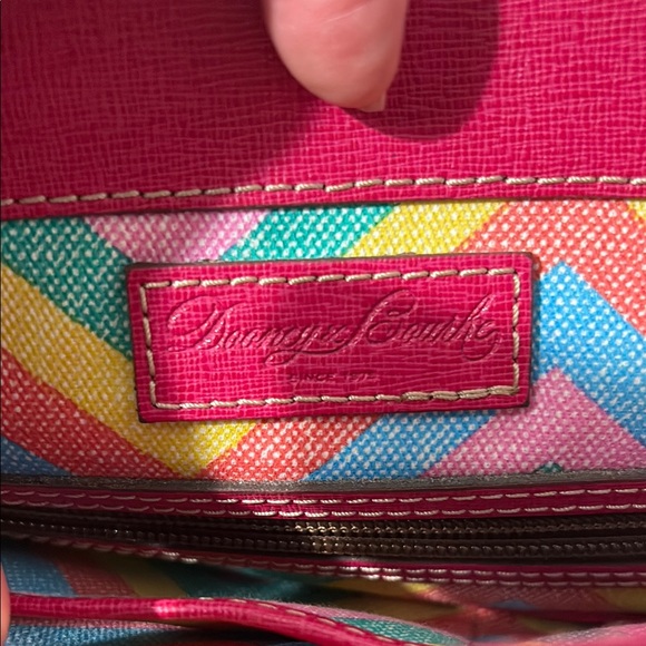 Dooney & Bourke Claremont Miller Leather Seafoam Green Purse. Great Condition. - Picture 16 of 16